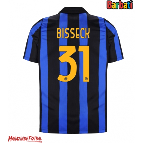 Inter Milan Yann Bisseck #31 Tricou Fotbal Replică 2026-27 Barbati Acasa Inter Milan Yann Bisseck #31 Tricou Fotbal Replică 2026-27 Barbati Acasa
